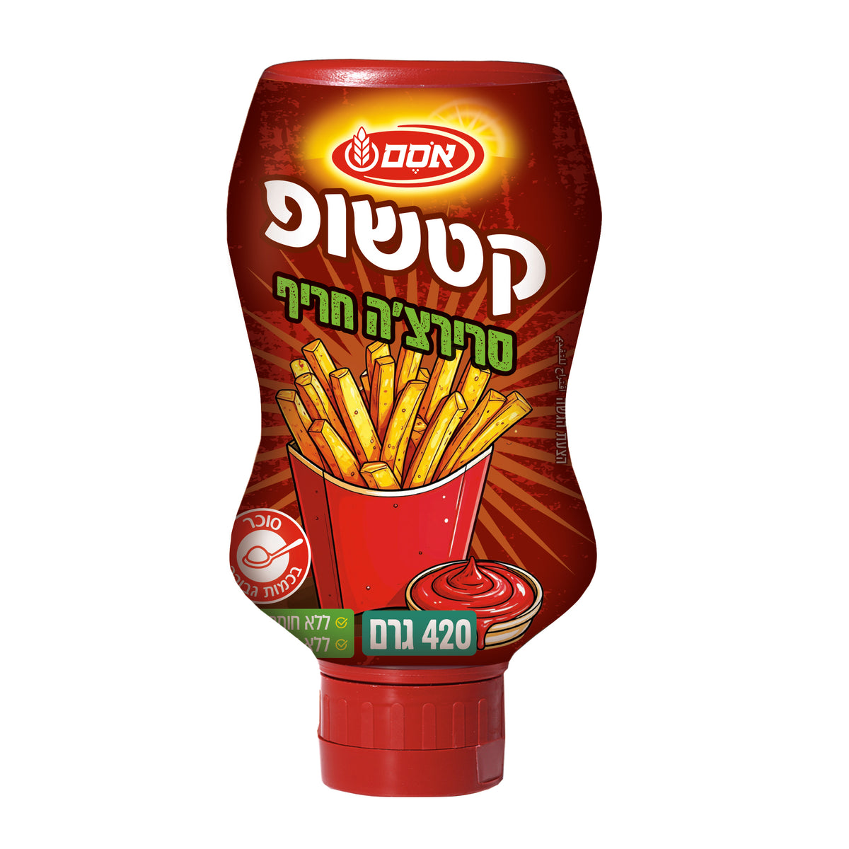 אסם קטשופ בסגנון סרירצ’ה