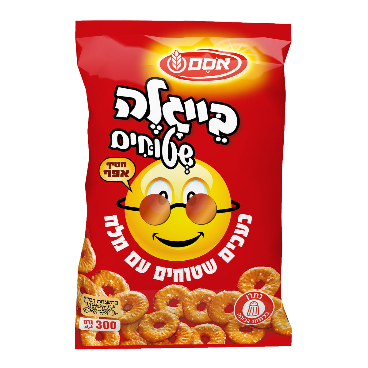 בייגלה שטוחים מלח