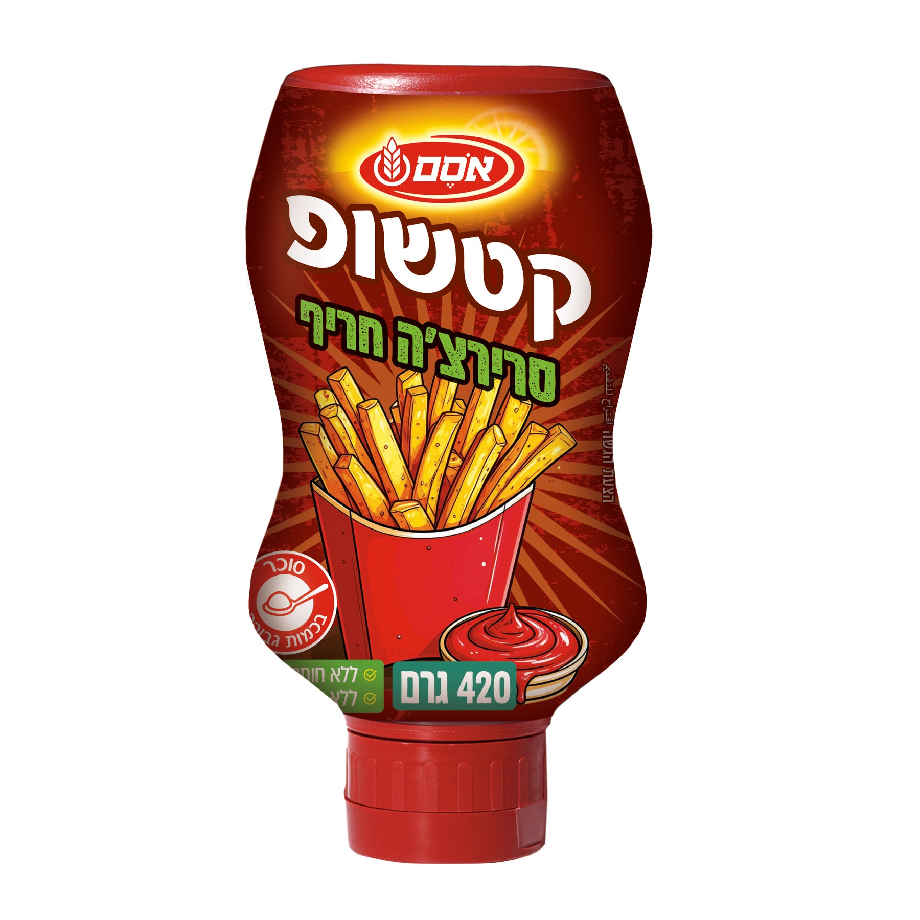 אסם קטשופ בסגנון סרירצ’ה